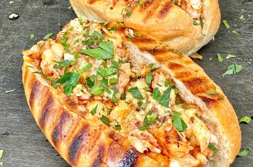 finished lobster roll recipe