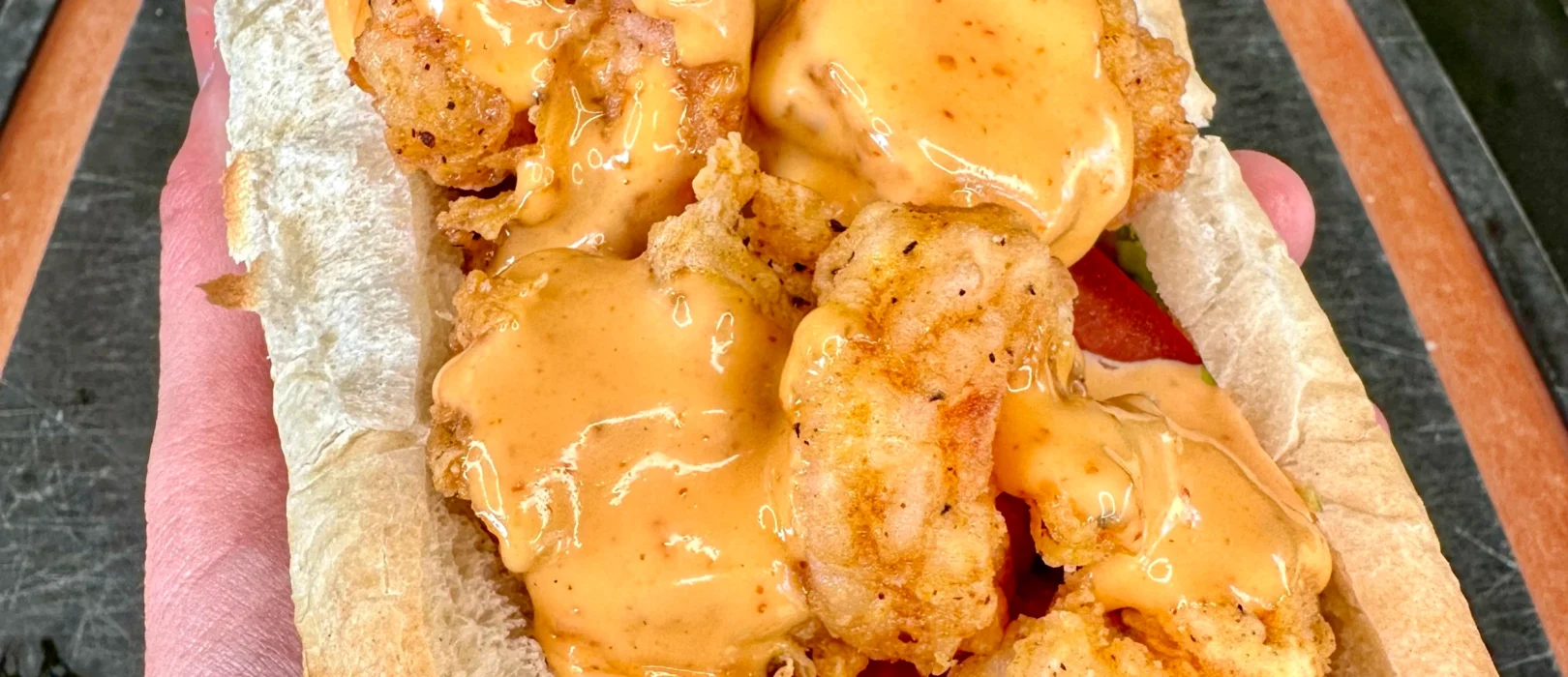 bang bang shrimp po boy