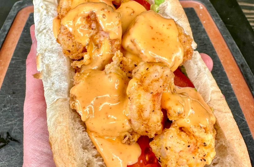 bang bang shrimp po boy