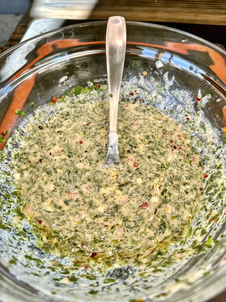 chimichurri in a bowl
