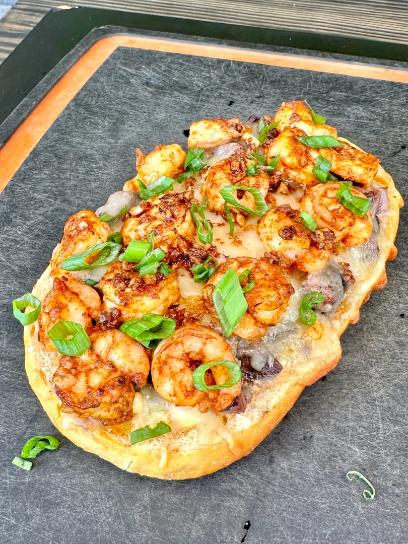 surf and turf stuffed bread