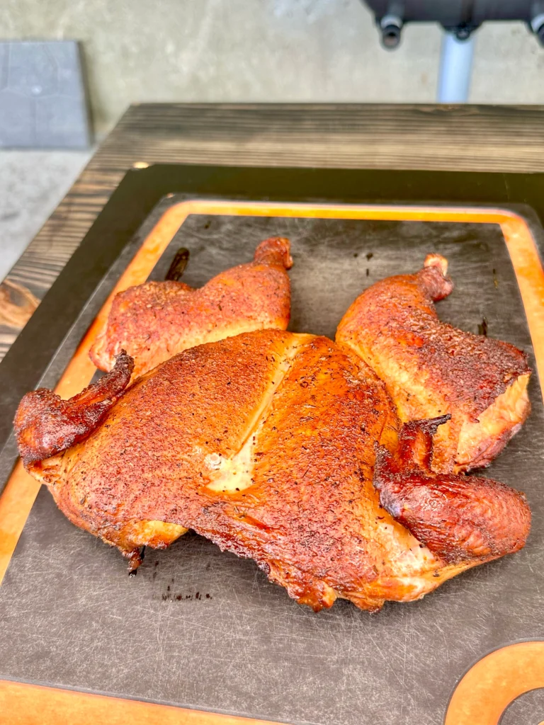 smoked chicken for a club sandwich