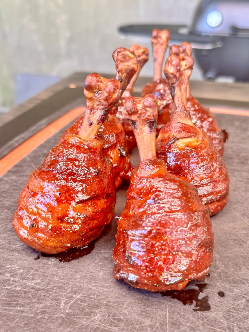 smoked bacon wrapped lollipop