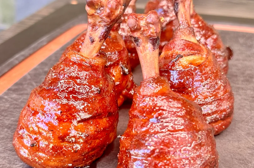 smoked bacon wrapped lollipop