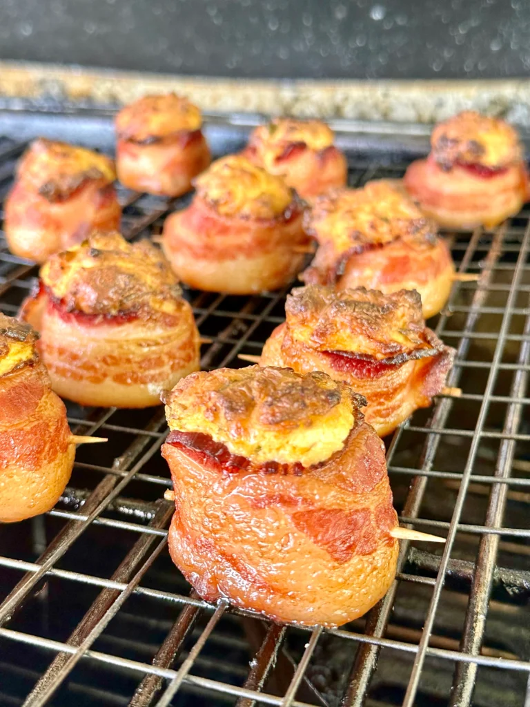 almost finished chicken bites