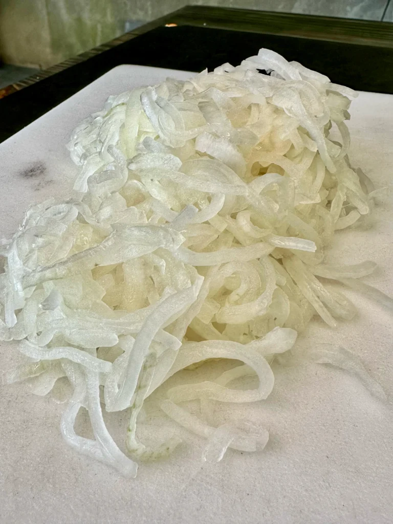 onions for the oklahoma smash burgers