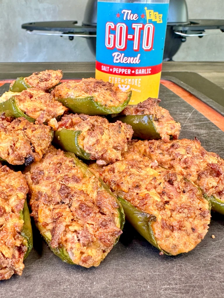 up close on the poppers with seasoning