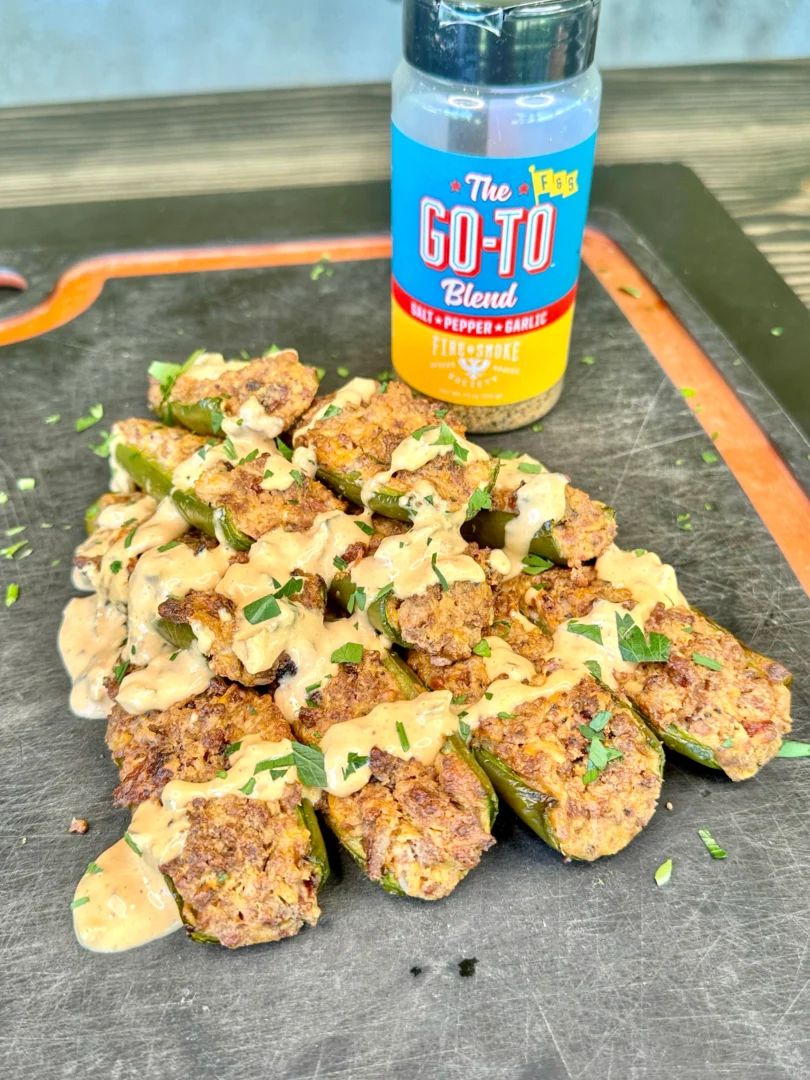 jalapeno popperss on a cutting board