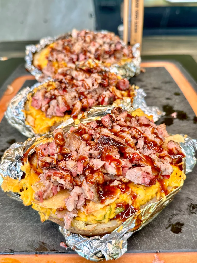 brisket loaded potatoes 