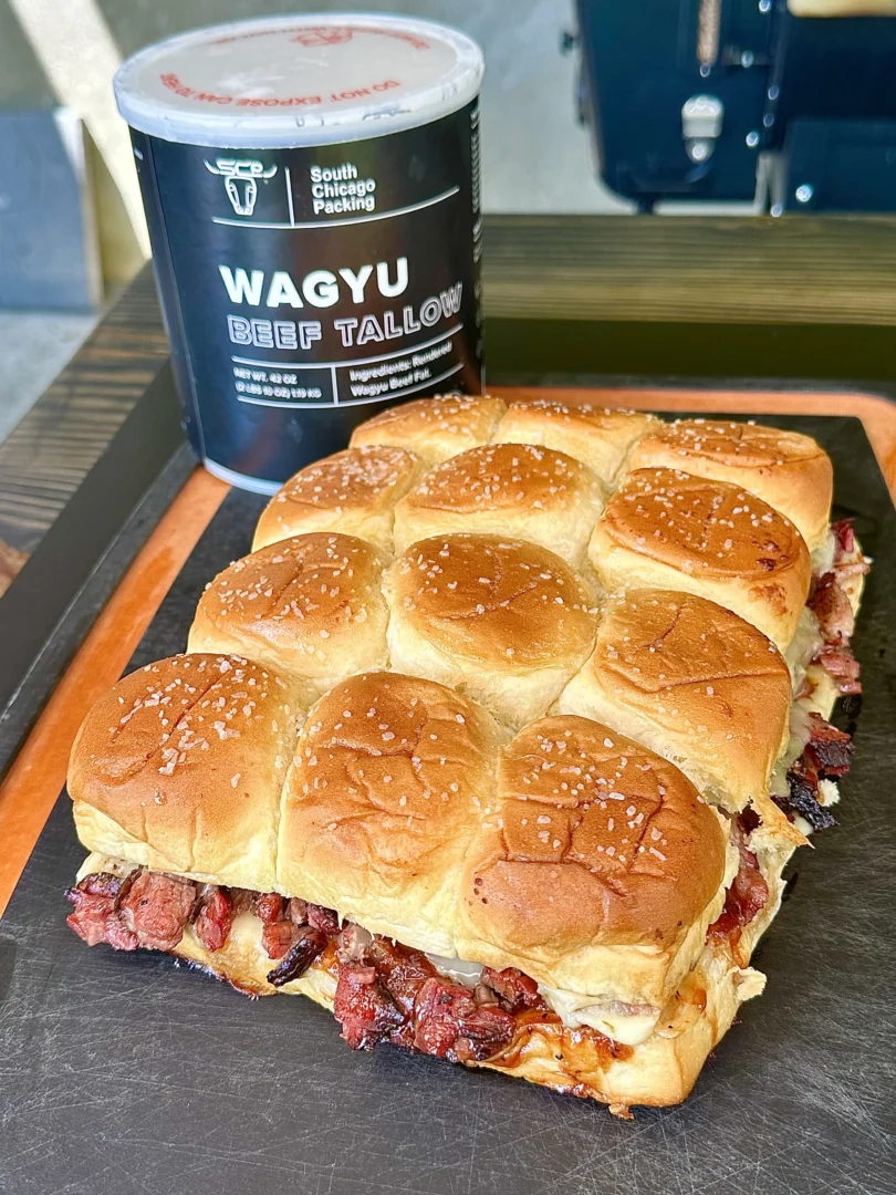 honey chipotle brisket sliders