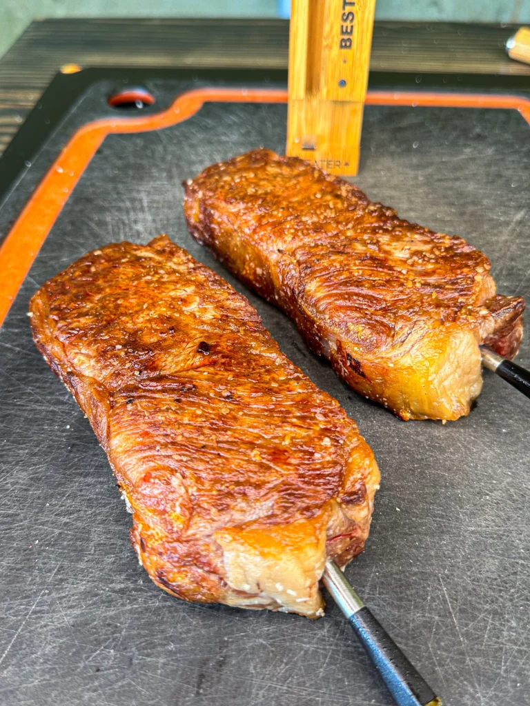 resting steak