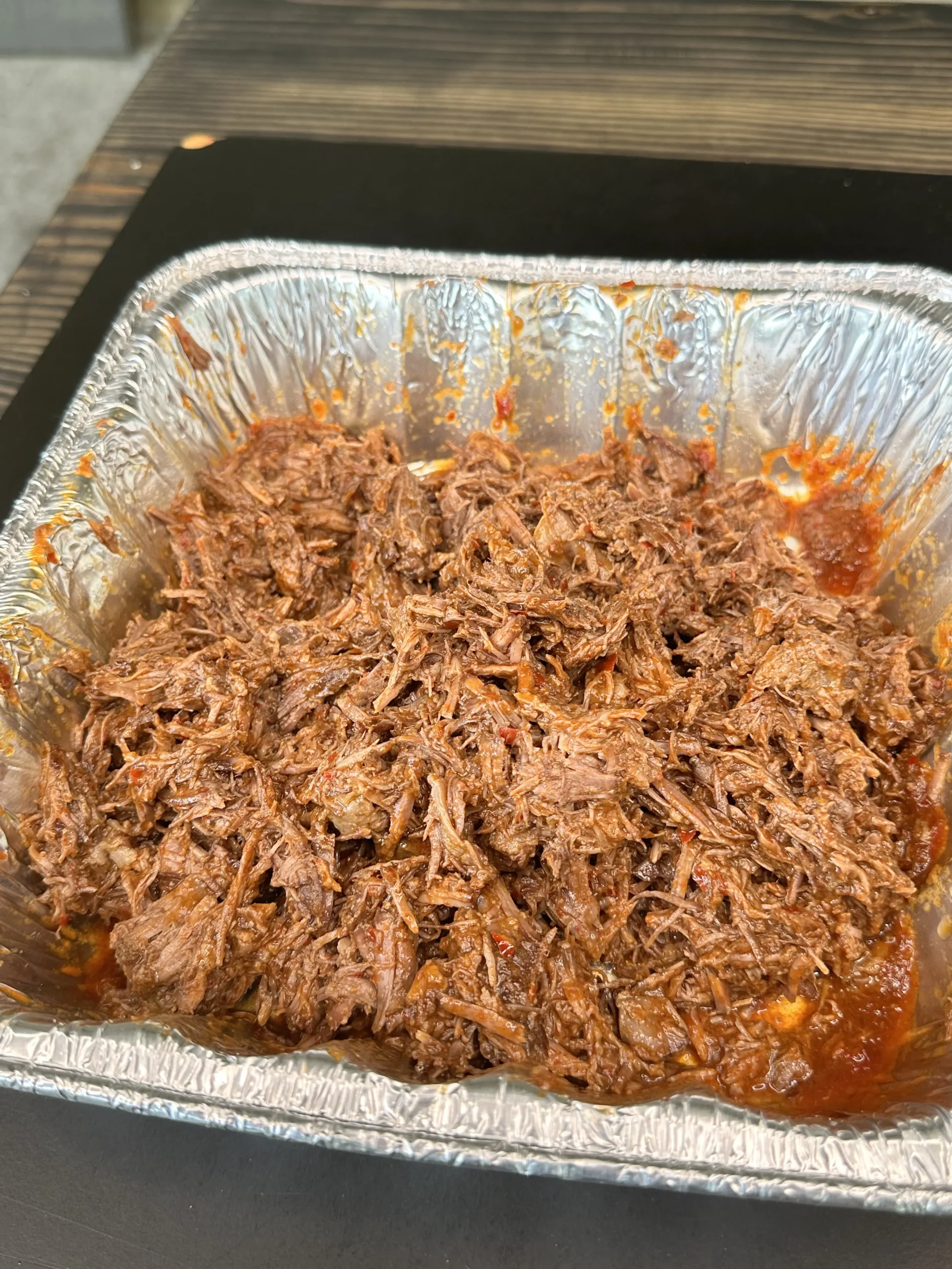 shredded beef for birria tacos