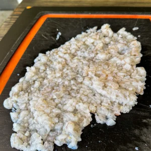 chopped shrimp
