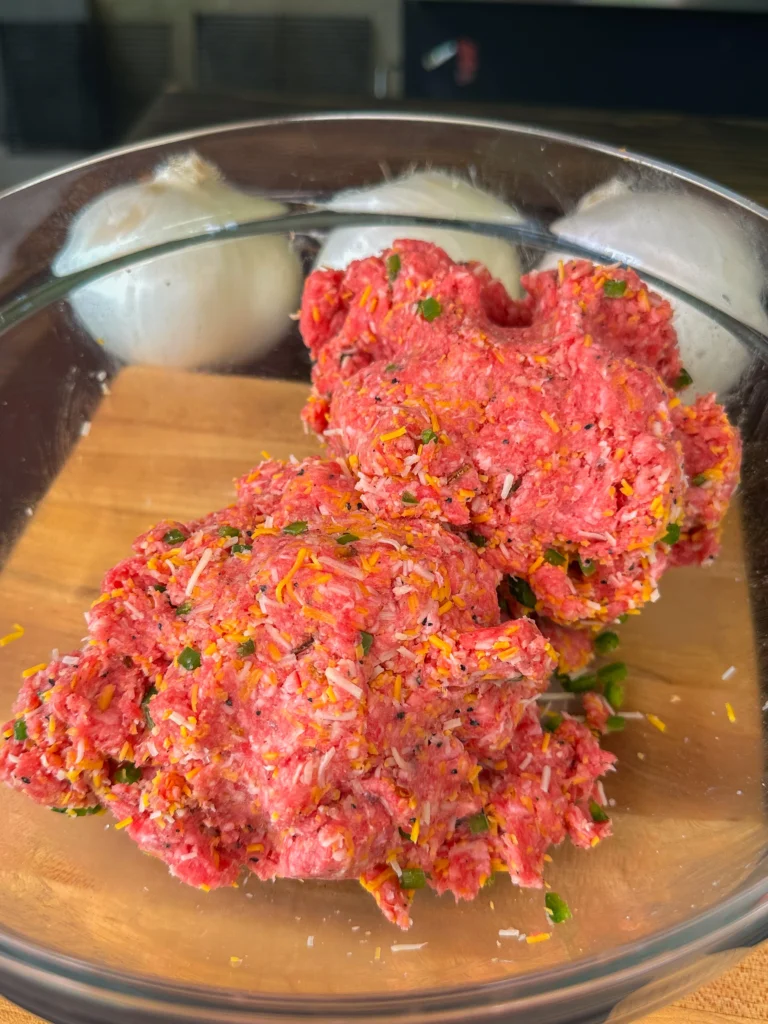 beef for the onion rings