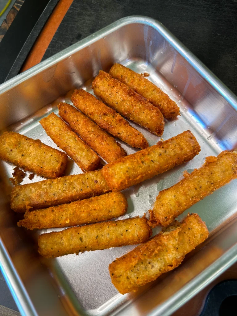 fried potato wedges