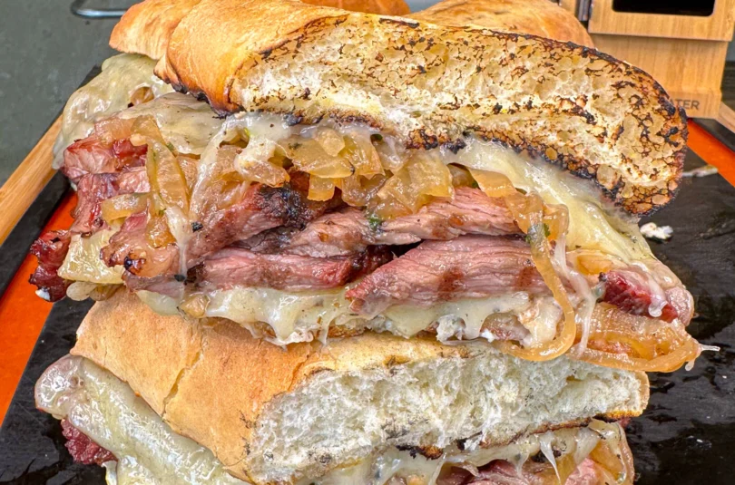 french onion steak sandwich