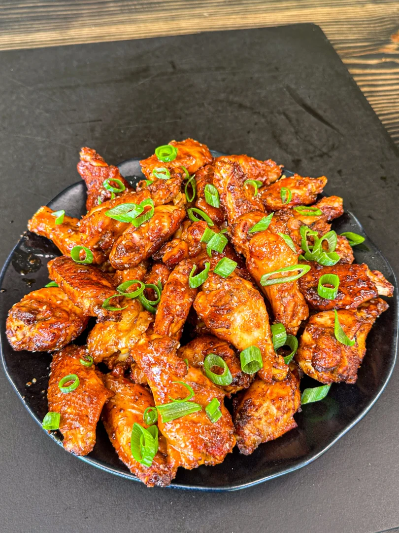 hot honey garlic wings