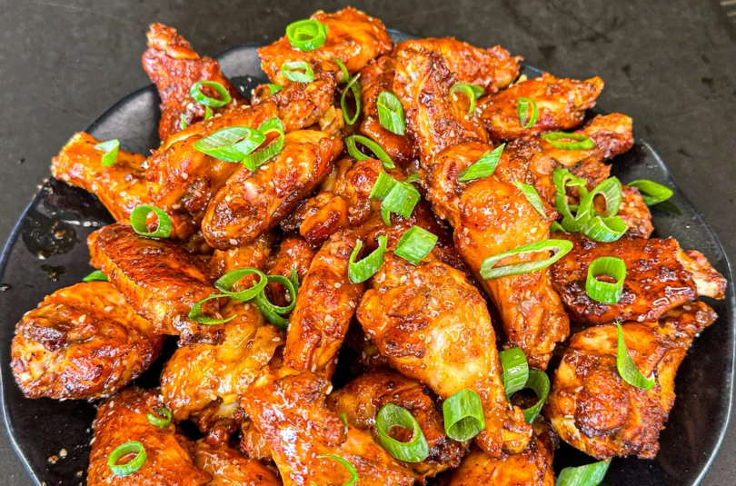 hot honey garlic wings