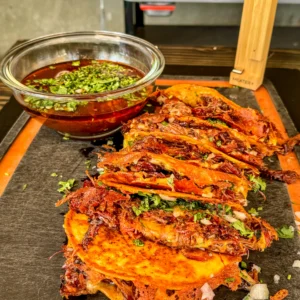 braised beef shank tacos