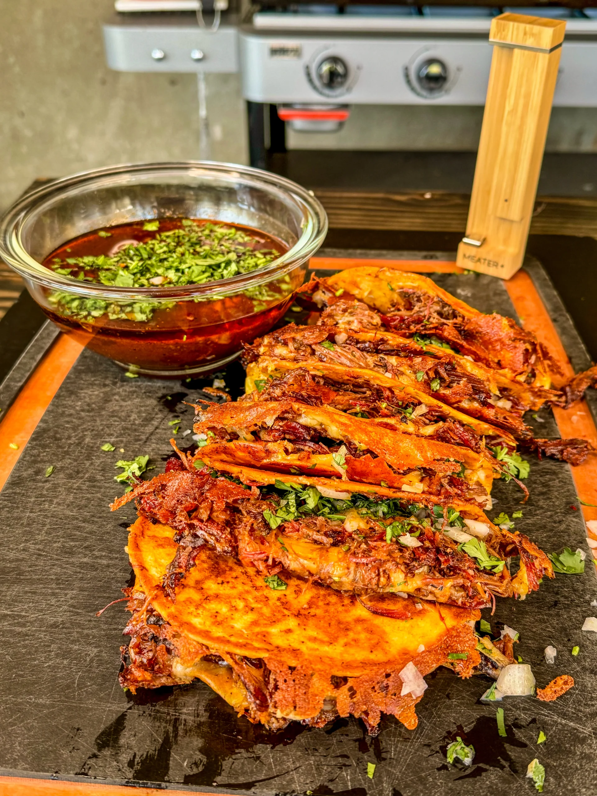 braised beef shank tacos