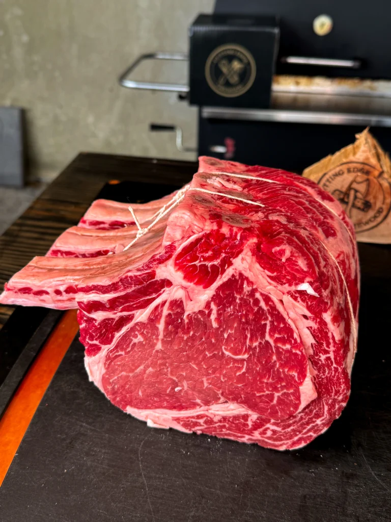 trimming prime rib