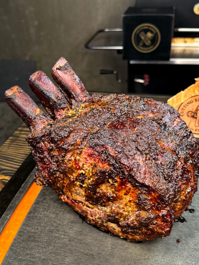 fully smoked frenched prime rib