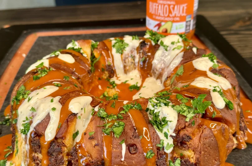 Buffalo Chicken Monkey Bread