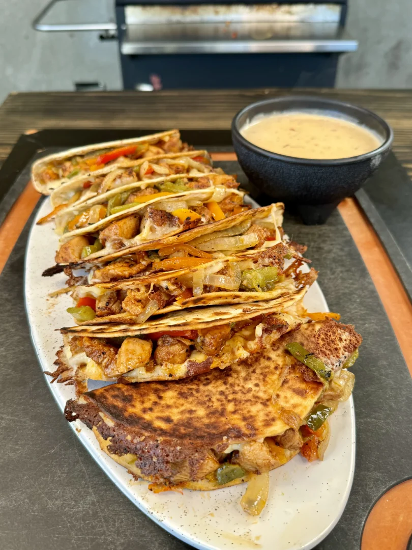 chicken fajitas