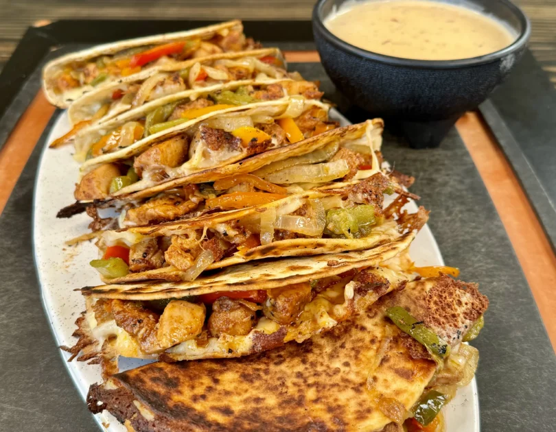 chicken fajitas