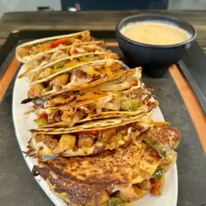 chicken fajitas