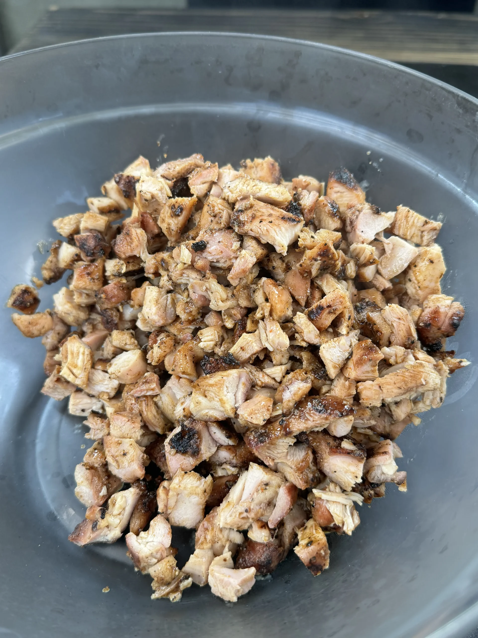chopped chicken