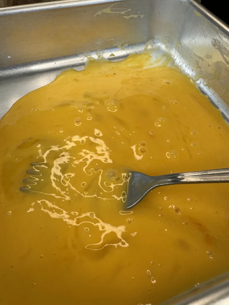 egg wash in a bowl