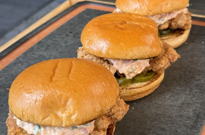 pimento chicken sandwiches