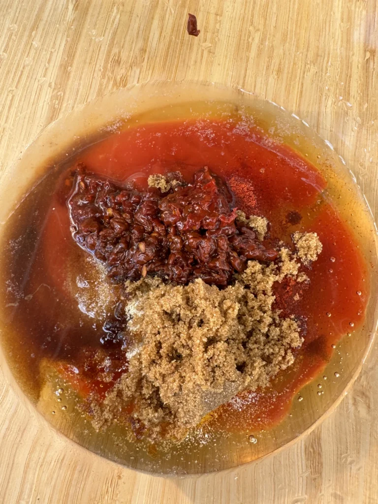 sauce for the pork belly burnt ends