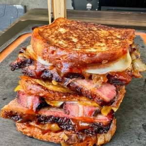 smoked brisket melt