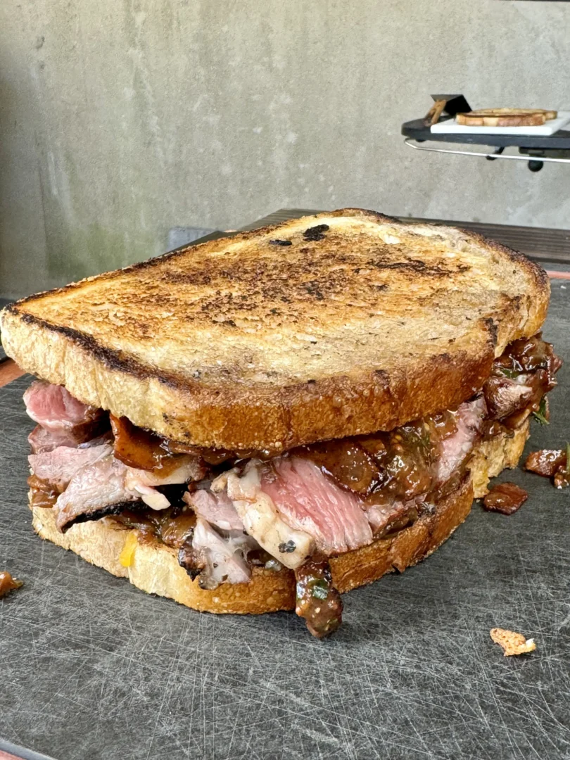 fancy steak sandwich