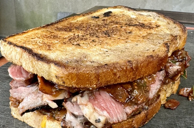 fancy steak sandwich