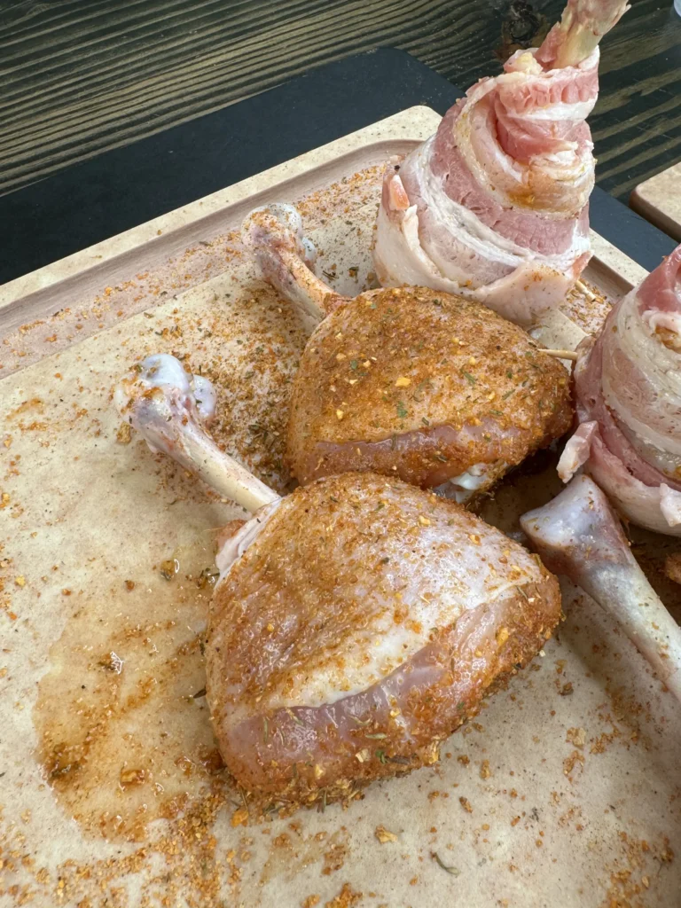 seasoning the chicken lillipops