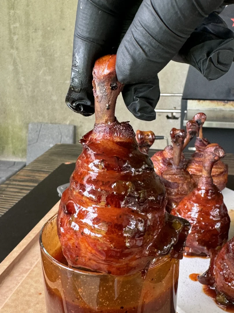 jalapeno honey chicken lollipop