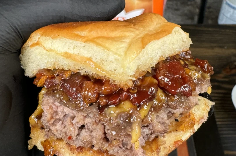 Bacon Jam Cheeseburger Sliders