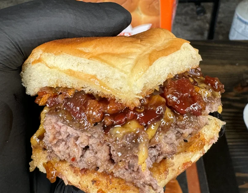 Bacon Jam Cheeseburger Sliders