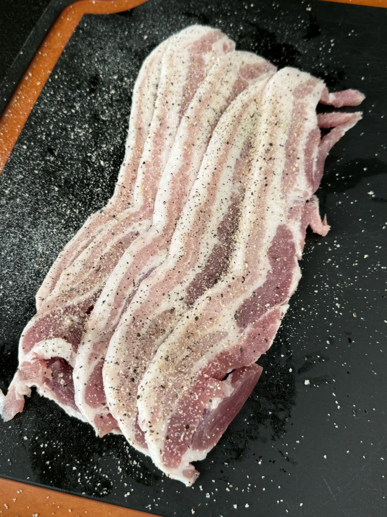 pork belly seasoned 