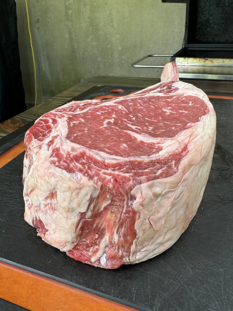 giant thawed ribeye