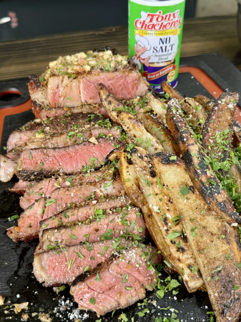 CAJUN STEAK AND POTATO WEDGES