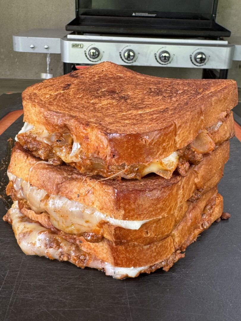 grilled cheese sloppy joe