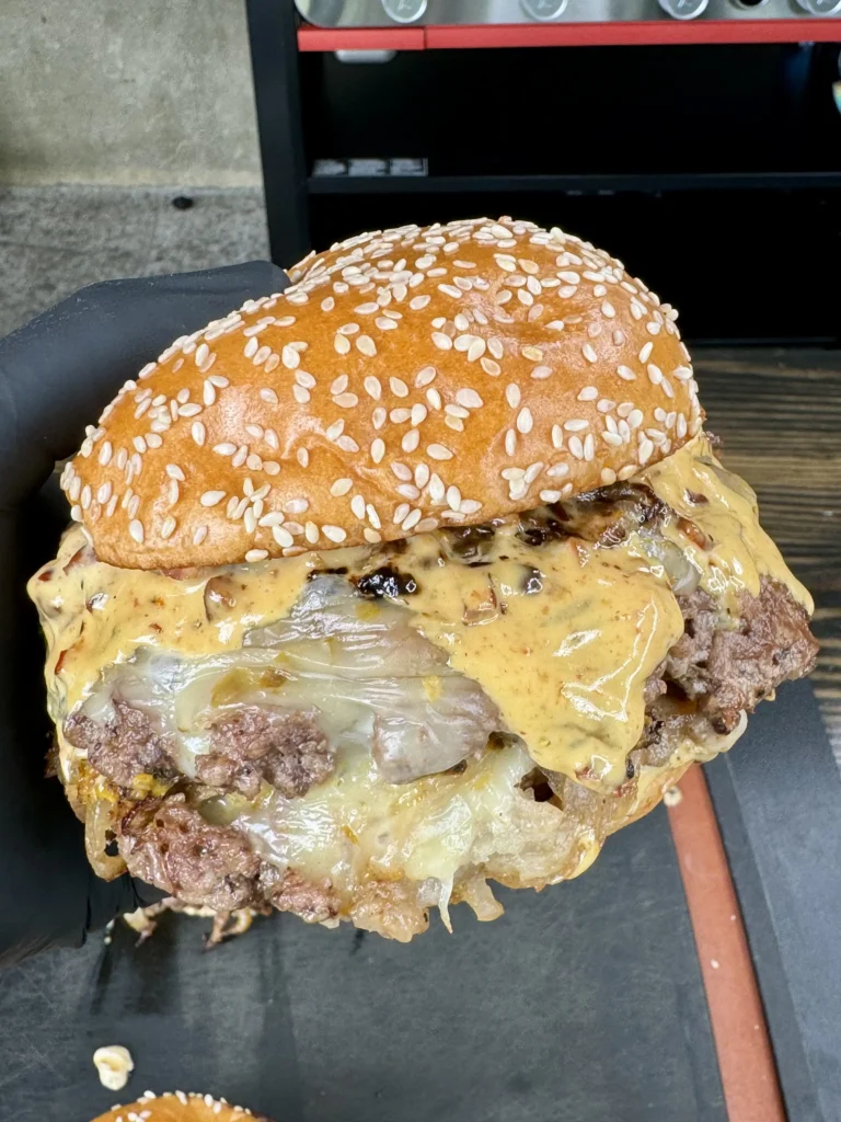 Smash Burgers with Baconnaise Sauce