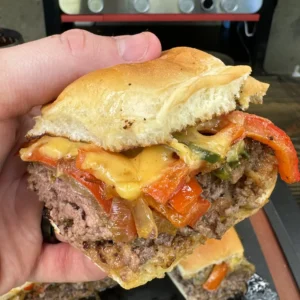 cheeseburger slider