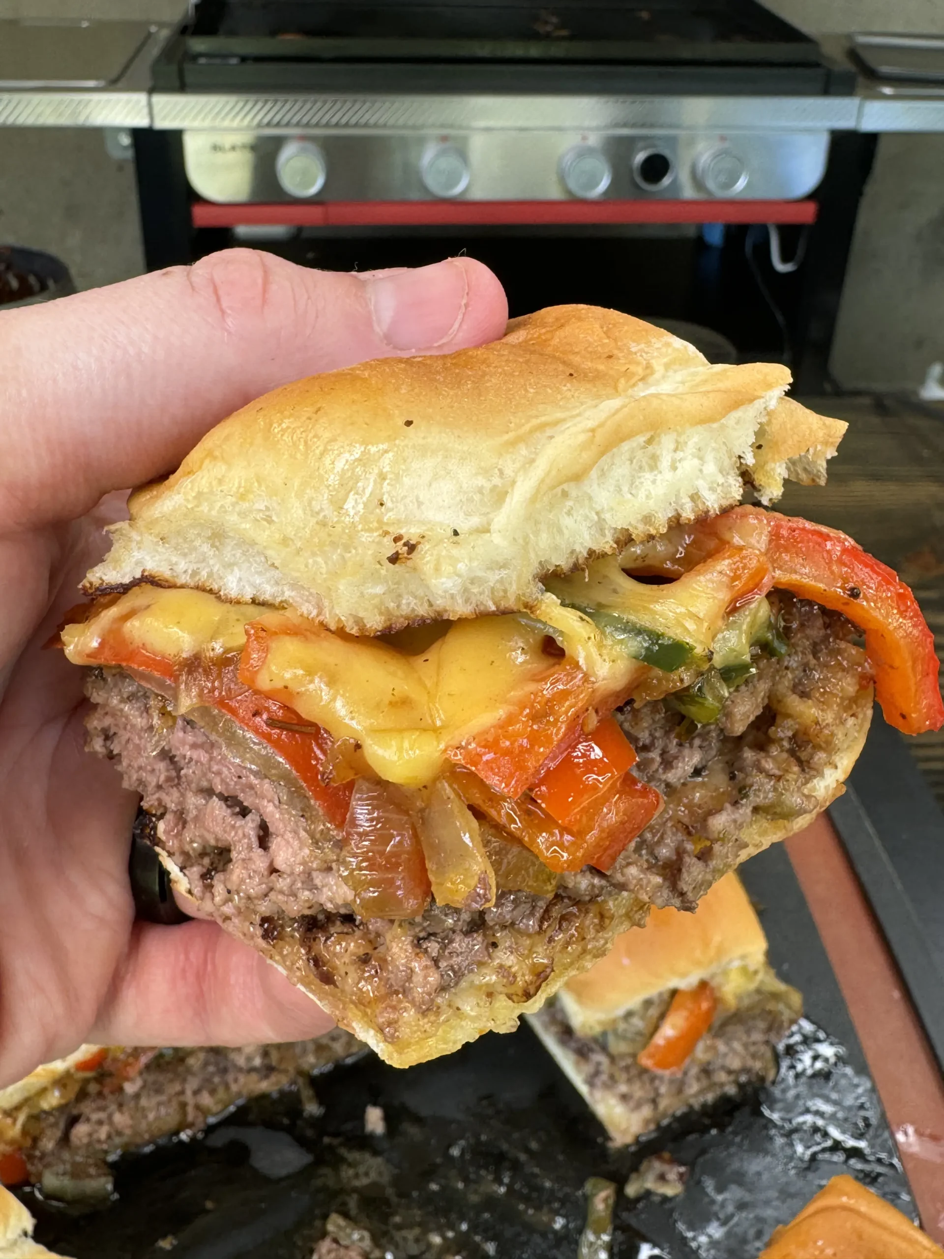 cheeseburger slider