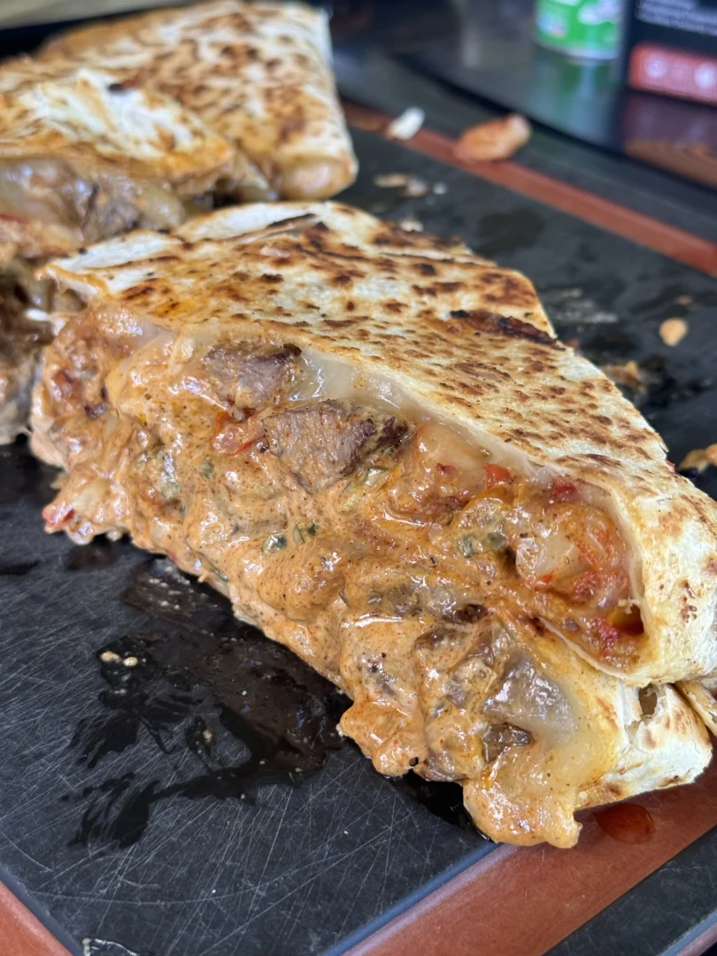 cajun quesadillas