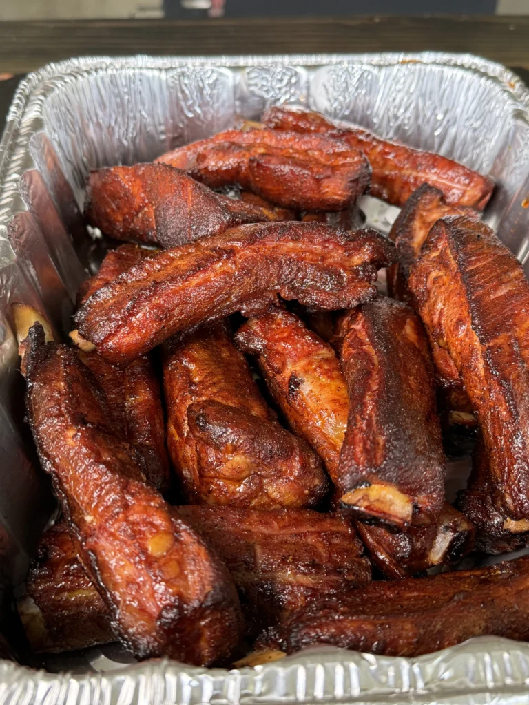 fully cooked maple cayenne party ribs